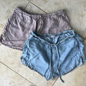 Drawstring shorts